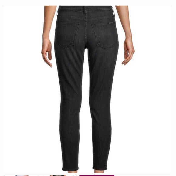 Hudson Jeans Natalie super skinny midrise ankle in Cora light wash black 29 - Picture 3 of 16